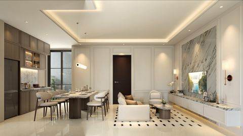 Living dan dining room Monard 8